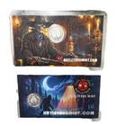 (2) 1g 999 Fine Silver ! Gambler Card & Stolen Starfire Hayley Bug Limited Piece