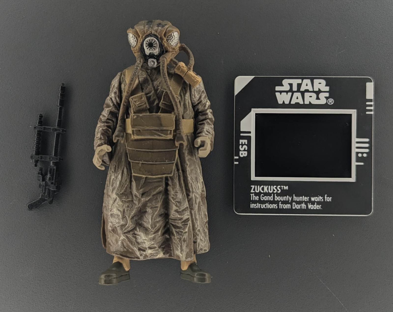 Bounty Hunter Zuckuss Freeze Frame Loose Complete