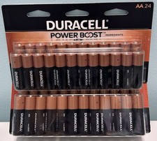 48 DURACELL POWER BOOST AA BATTERIES , 2035 EXP. , NEW