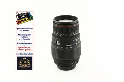 Sigma nikon 70-300 f4-5.6 D apo macro 1 year warranty