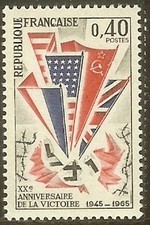 FRANCE N°1450 "ANNIVERSAIRE DE LA VICTOIRE" NEUF xx TTB