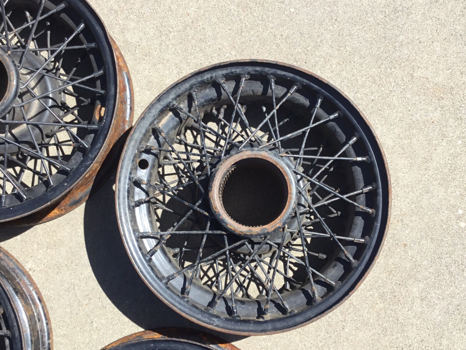 Vintage 16” Rolls Royce Wire Wheels, 1936, 1937, 1938, 1939, Bentley?