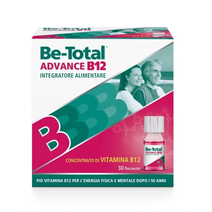 Be-Total Advance B12 50+ Anni: Addio Stanchezza Fisica e Mentale (30 Fl)