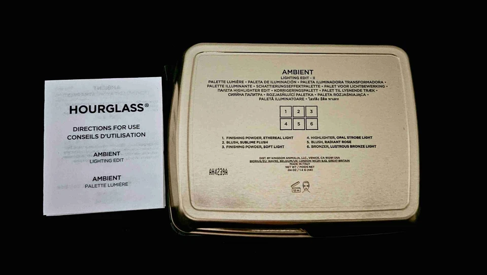 NUEVO Reloj de Arena Barney's NY Seis Tonos Espejo Incluido Bronceador Paleta EXCLUSIVA Foto 3 de 4