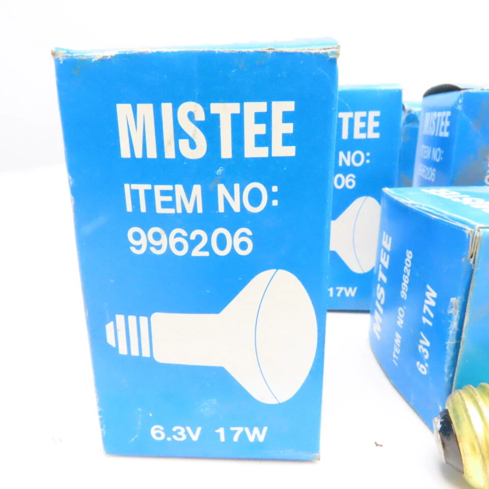 Mistee 996206 6.3V 17W R20 Industrial Sewing Machine Light Bulb Lot Of 8 - Image 2 of 4