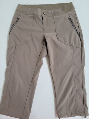 Columbia Omni Shield Advanced Repellent Tan Women's Pants Sz M Worn Once 
