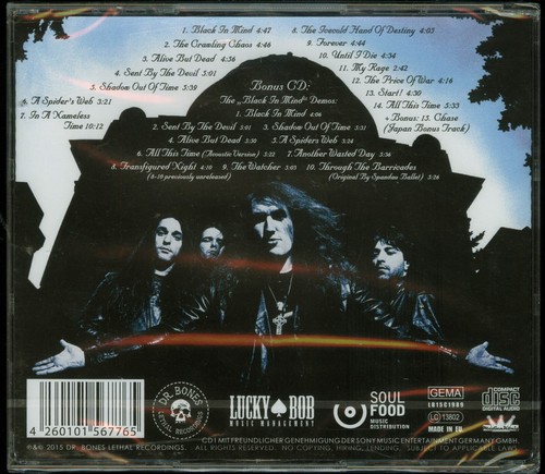 Rage Black In Mind 2 CD new reissue - Picture 2 of 2