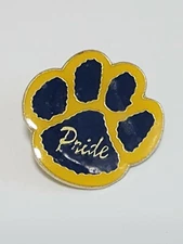 Costume Fashion Jewelry Pin Brooch Pendant Paw Pride Enamel Funwares 1988