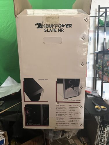 iBUYPOWER Gaming PC SLATE MR Bundle HD MONITOR, And SPEAKERS For Play Out Of Box - Picture 4 of 21