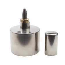 200ml Alcohol Burners Stainless Steel Alcohol Burner Lamp Lab Chemistry Accessor