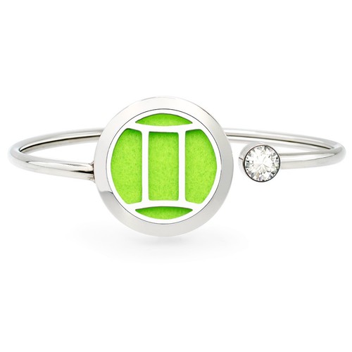 25mm  Rotatable Perfume Bangle Bracelet  Diffuser Essential Aromatherapy Locket - Picture 172 of 209