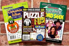 Soap Opera Digest ADDAMS FAMILY • PennyPress Celebrity & Remember When Word Seek