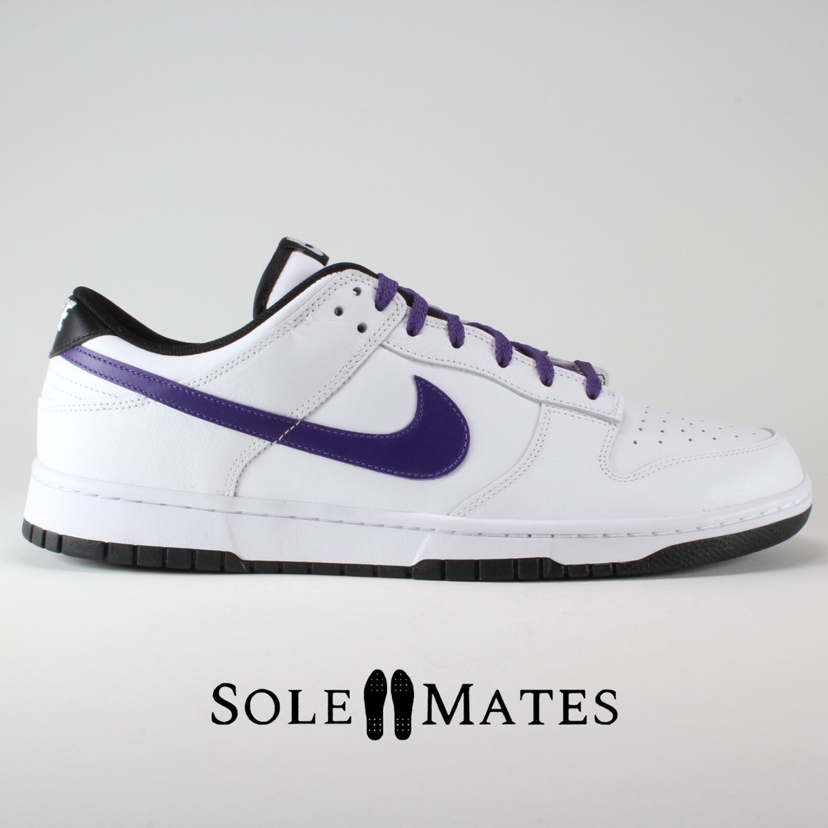 Nike By You Dunk Low White Purple Black FV9524-900 Men's Size 14