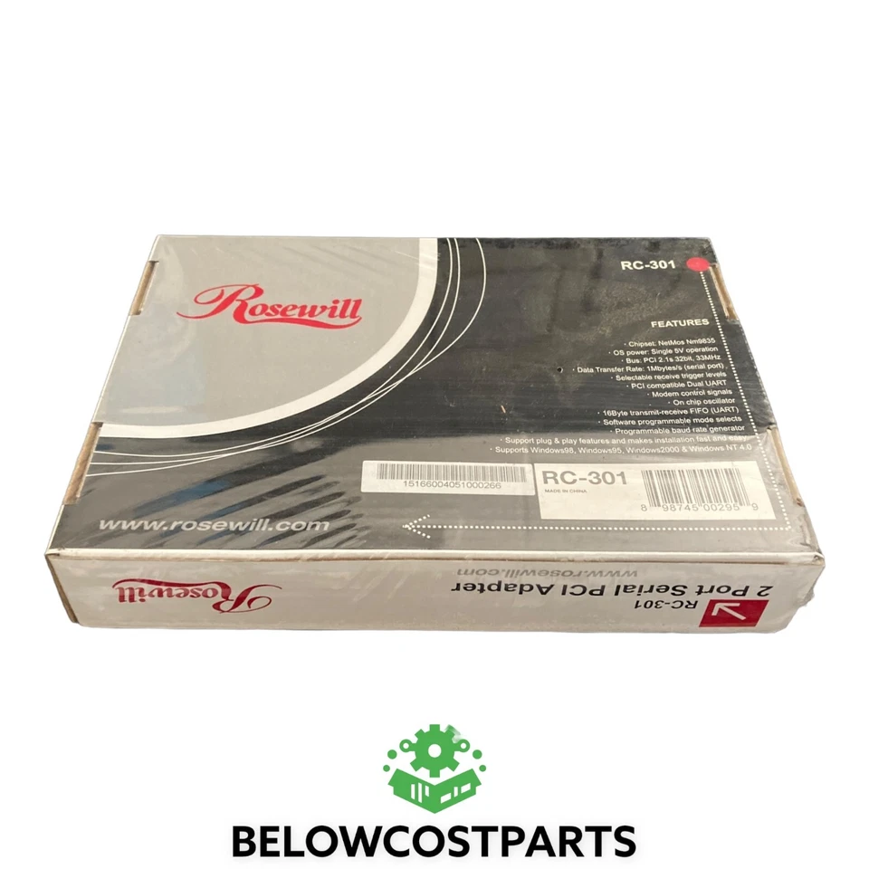 Rosewill RC-301 Port Parallel Express Card 2 Port Serial 32 Bits PCI Adapter - Image 3 of 4