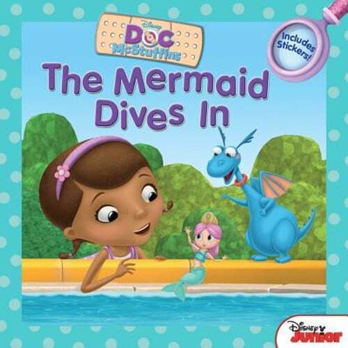 Doc McStuffins the Mermaid Dives in: Includes Stickers! by Disney Books: Used - Bild 1 von 1