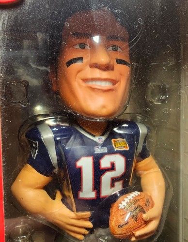 Tom Brady Superbowl XXXVIII Bobblehead New England Patriots NOS - Picture 5 of 5