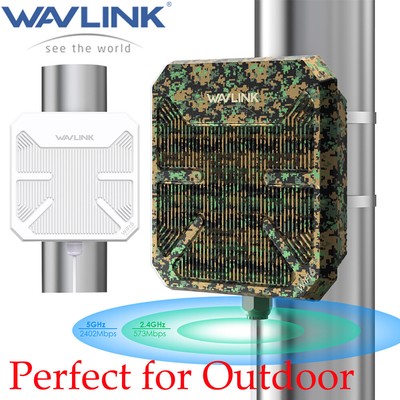 WAVLINK Outdoor WiFi 6 Router Extender AX3000 Wireless Access Point Long Range