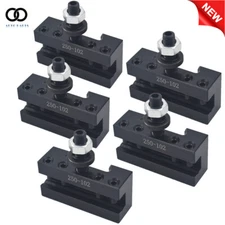 5× AXA 2# 250-102 Quick Change Tool Post Boring Turning Holder For Lathe 6-12"