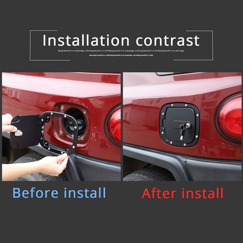 Replacement Fuel Tank Gas Lock Cover Trim For Toyota FJ Cruiser 2007-2021 - Picture 4 of 13