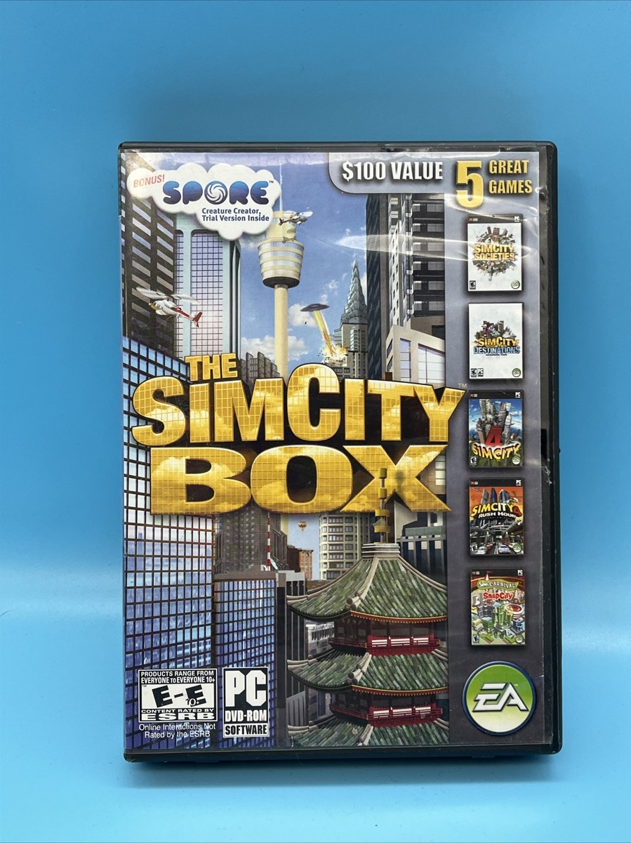 The SimCity Box (輸入版) The SimCity Box (PC, 2008) #8 14633190731| eBay