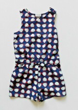 Girls Childrens Clothes Dark Blue Summer Playsuit Next – Age 6 Years