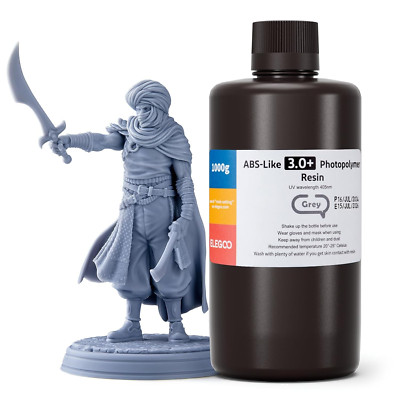 Abs-Like Resin 3.0 plus for 3D Printers (Grey 1000G)