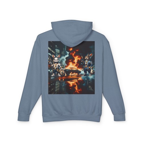 Unisex Lightweight Hooded Sweatshirt - Picture 35 of 41