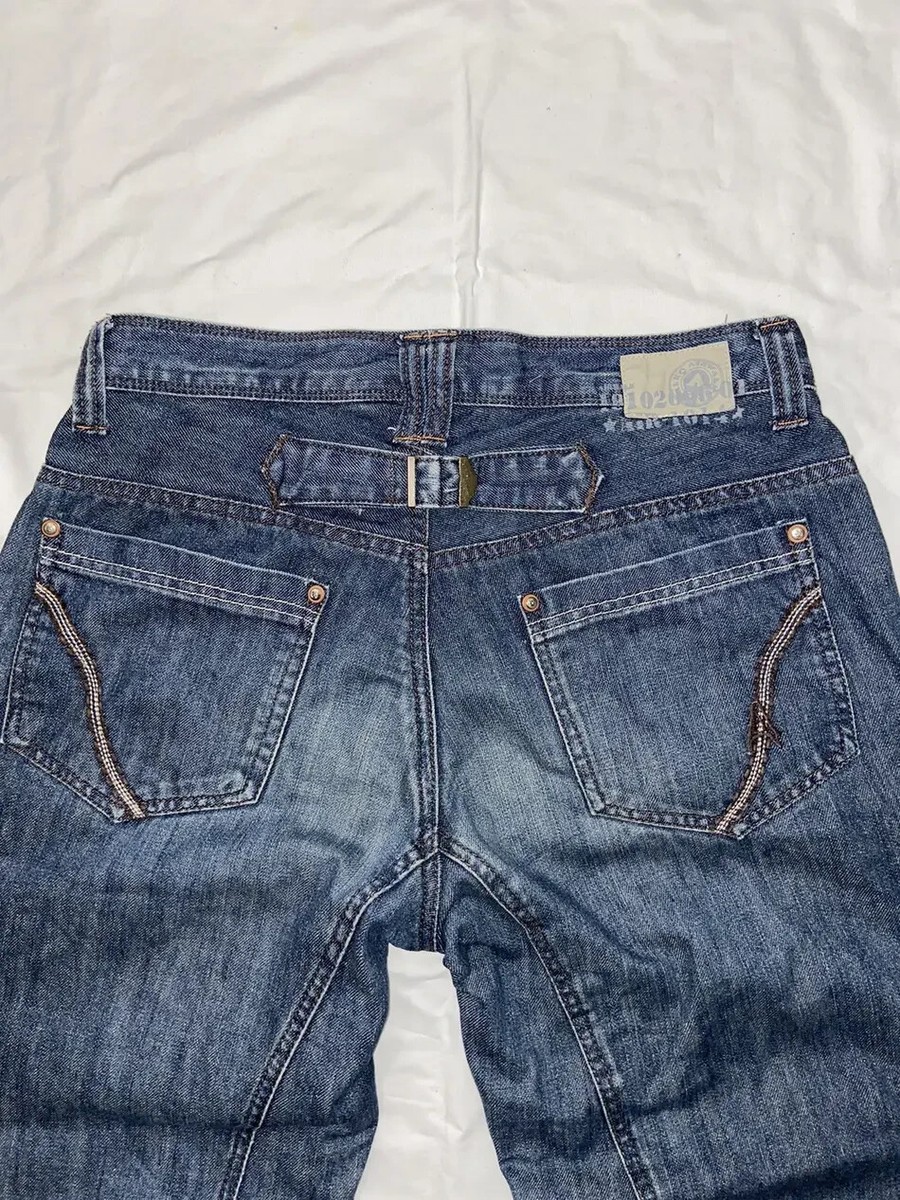 ak:cess southpole 激レア HIPHOP sk8 jnco Vintage Y2K Def Jam Jnco Jeans Mens 38x34 Baggy Southpole