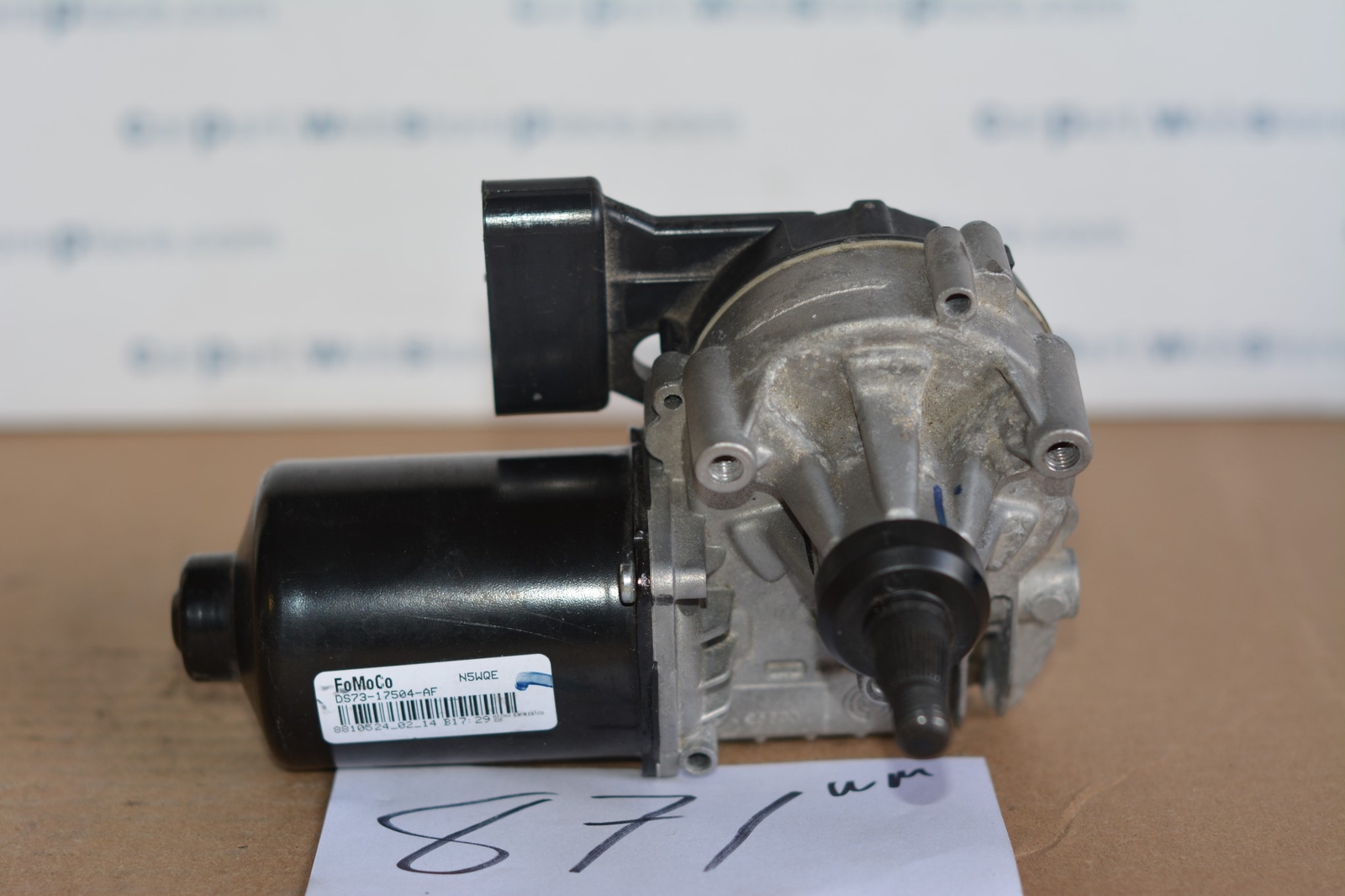 13 14 15 Ford Fusion FRONT Used front Windshield Wiper Motor  #871