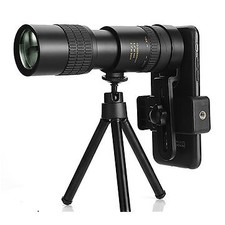 Pocket HD Monocular Telescope 10-300X40 Zoom and Powerful Low-Light Night Vision