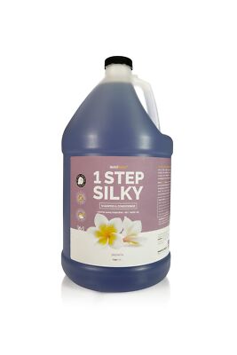 Bark Basics One Step Silky Dog Shampoo and Conditioner, Gallon