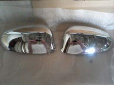 COPPIA CALOTTE COPPA SPECCHIO DESTRA SINISTRA LANCIA DELTA 2008 CROMATE LUCIDE 