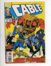 Marvel Comics Cable Volume 1 Book #4 VF+