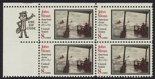 #1433 John Sloan, Zip Block [UL] **ANY 5=FREE SHIPPING**