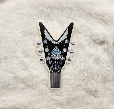 Dean Dimebag Darrell Headstock Sticker Pantera Damageplan