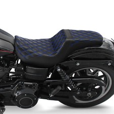 STEP-UP DRIVER & PASSENGER SEAT FIT FOR HARLEY DYNA FXD SUPER GLIDE 2006-2017