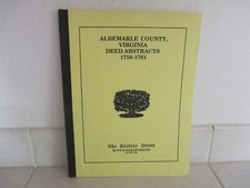 Genealogy - Albemarle County, Virginia Deed Abstracts 1758-1761