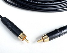 Meridian Audio Digital Lead (New custom made lengths) Black