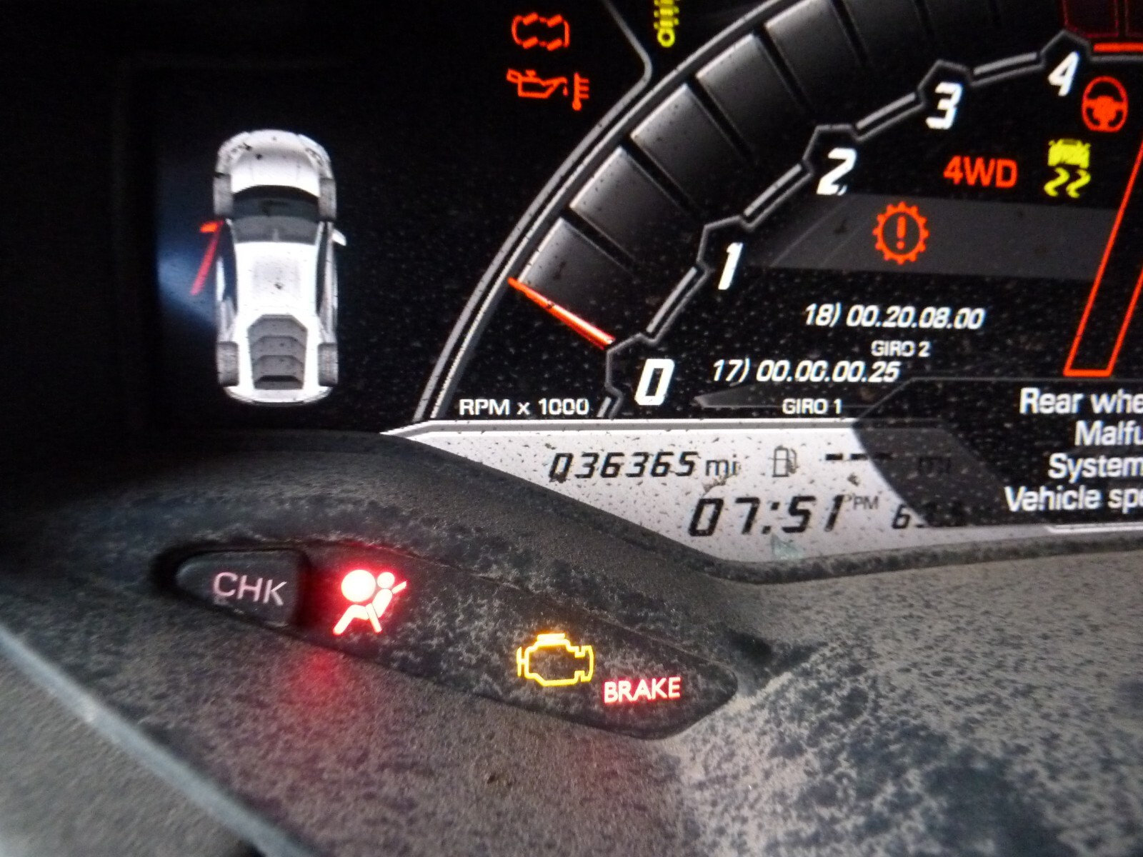 2020 Lamborghini Huracan EVO Speedo Gauge Cluster Speedometer Odometer Gayge LCD