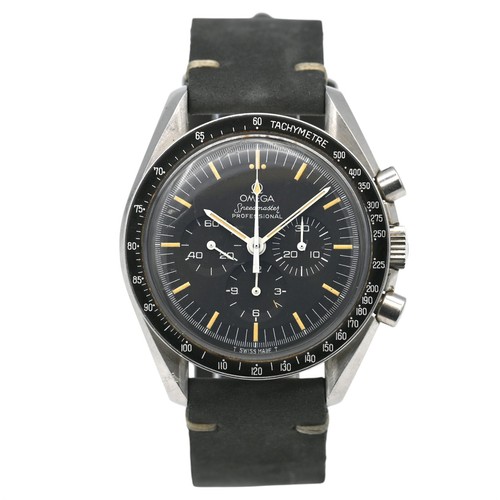 OMEGA SPEEDMASTER MOONWATCH SPILLMAN CASE 145.022 CHRONOGRAPH WRISTWATCH c1985