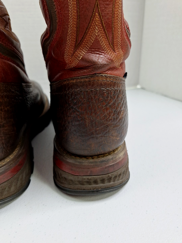 Cody James Disruptor Red Brown Leather Comp Toe Waterproof Work Boots Men 10.5EE - Picture 8 of 24