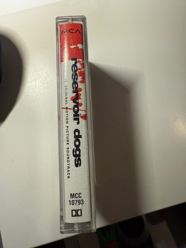 RESERVOIR DOGS Soundtrack Cassette MCC10793 **EX CONDITION** 1992 - Picture 3 of 8