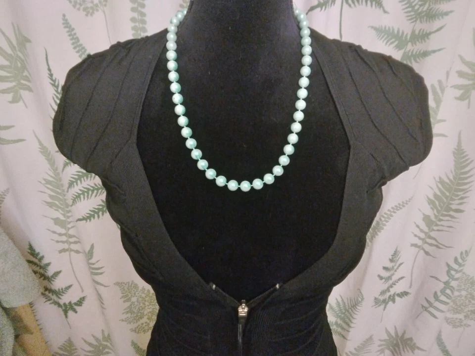 Sexy Vestido Vintage Principios de la década de 2000 Negro Pinup Cremallera Bodycon Años 40 50 A Rayas Onduladas Foto 4 de 4