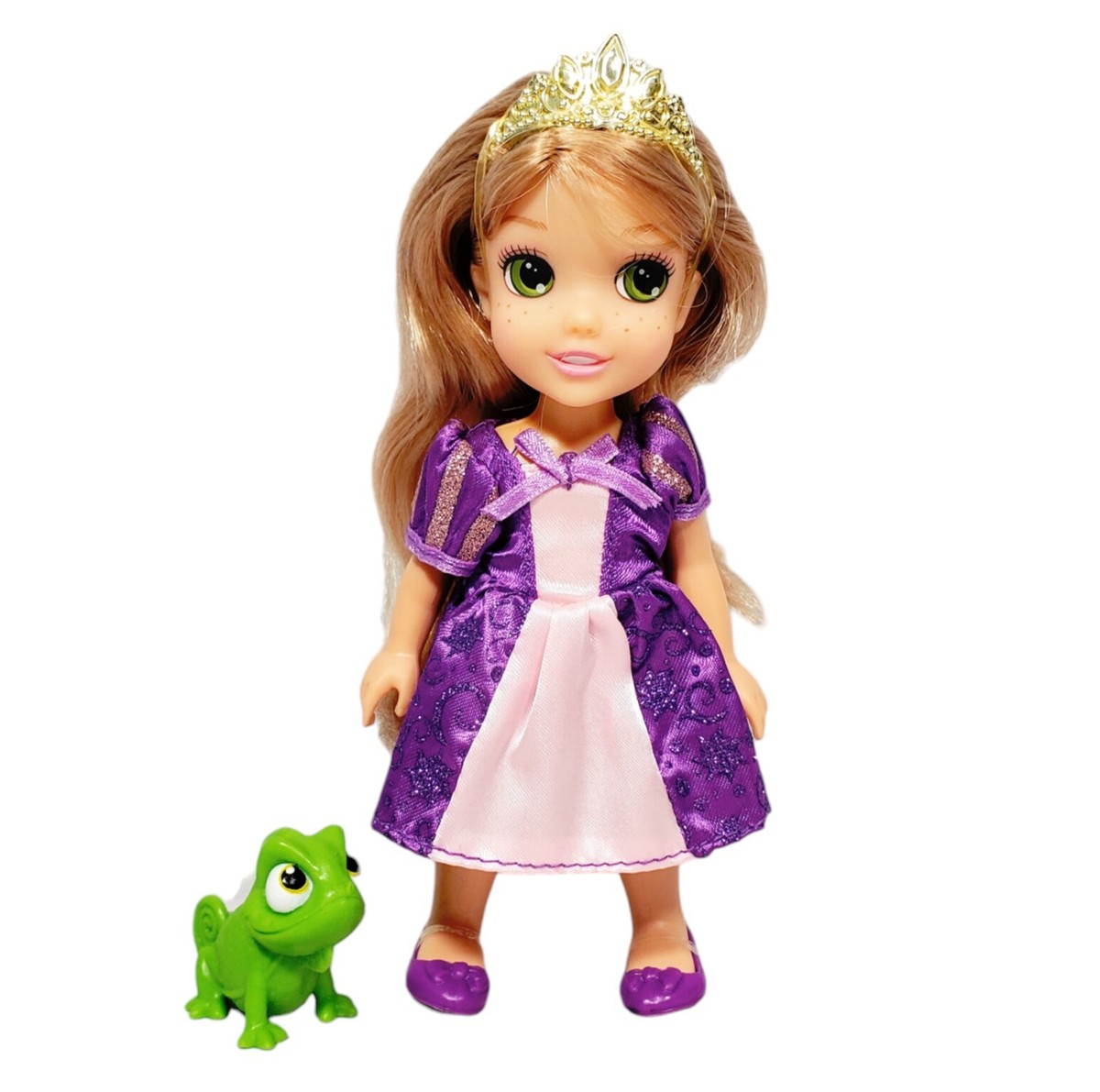 Disney Petite Dolls Lot Princess Rapunzel 6 Inch Doll Complete HTF