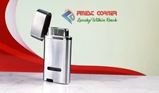 Jet Lighter Silver Functional Excellent Quality Immaculate Condition J3