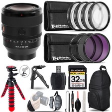 Sony FE 50mm f/1.2 GM Lens Sony E MACRO, UV-CPL-FLD Filter - 32GB Kit Kit
