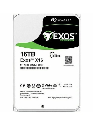 Seagate 16TB ST16000NM000J HDD 3.5" SATA Internal Hard Drive 7200RPM NEW - 第 1/4 張圖片