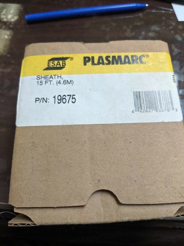 GUAINA ESAB 19675 15FT PLASMARC, VENDUTA A PREZZO DI LIQUIDAZIONE - Foto 2 di 3