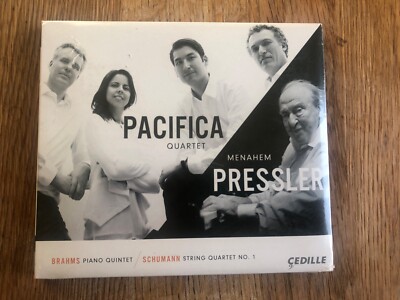 BRAHMS Piano Quintet SCHUMANN String Quartet NO. 1 PRESSLER Digipak NEU (ovp)
