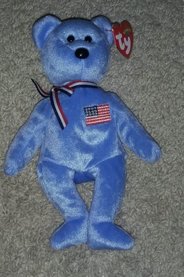 TY The Beanies Babies America  LÄNGE ca 20 cm NEU